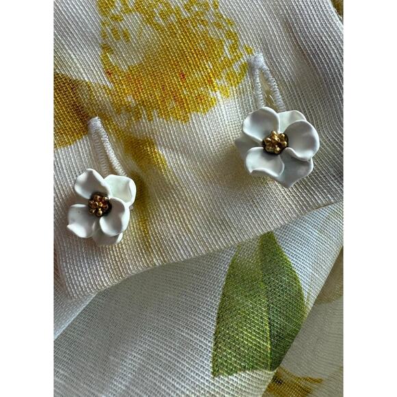 Zimmermann Ivory Magnolia Harmony Draped Shirt Dress - Picture 5 of 8